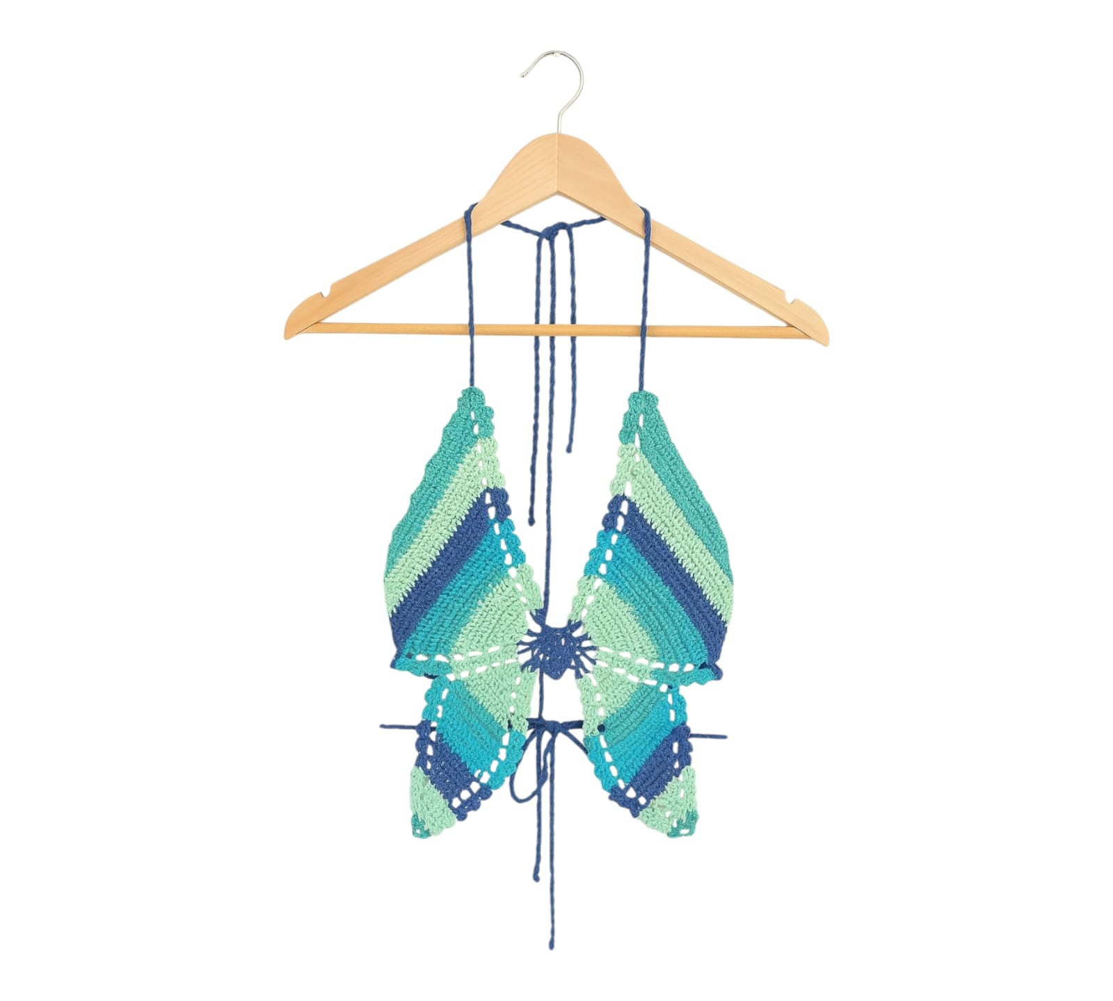 Blue Butterfly Top