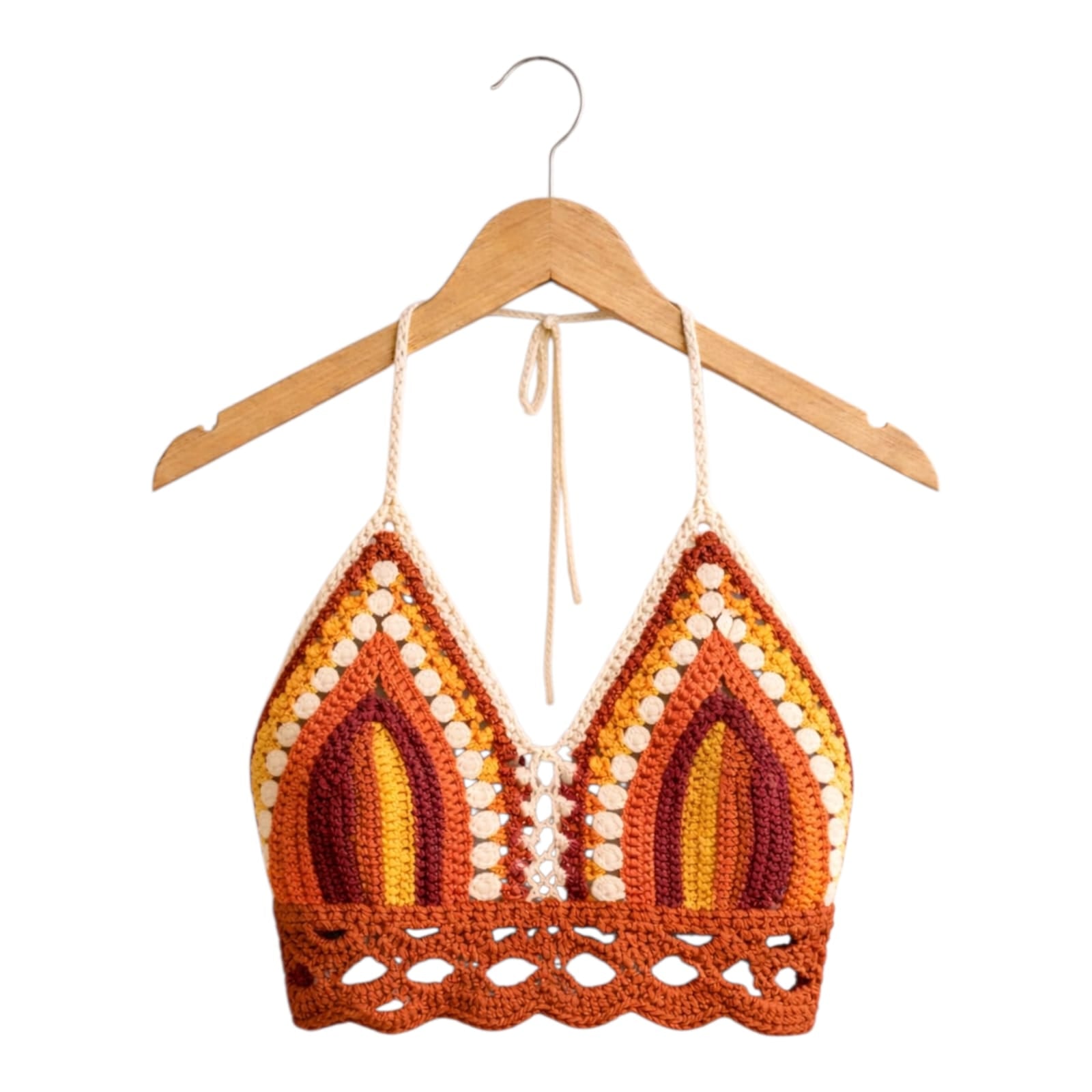Fuego Tierra Crochet Bralette