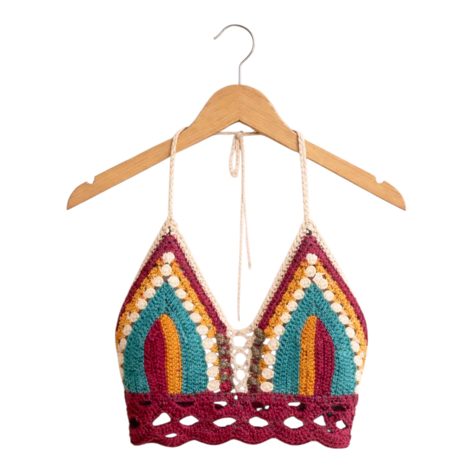 Fiesta Andina Crochet Bralette